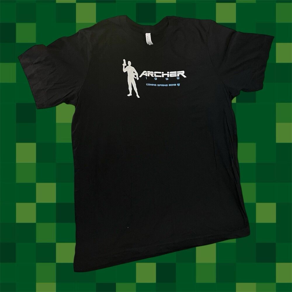 New Archer 1999 Promotional San Diego Spring 2019 Shirt XL Black